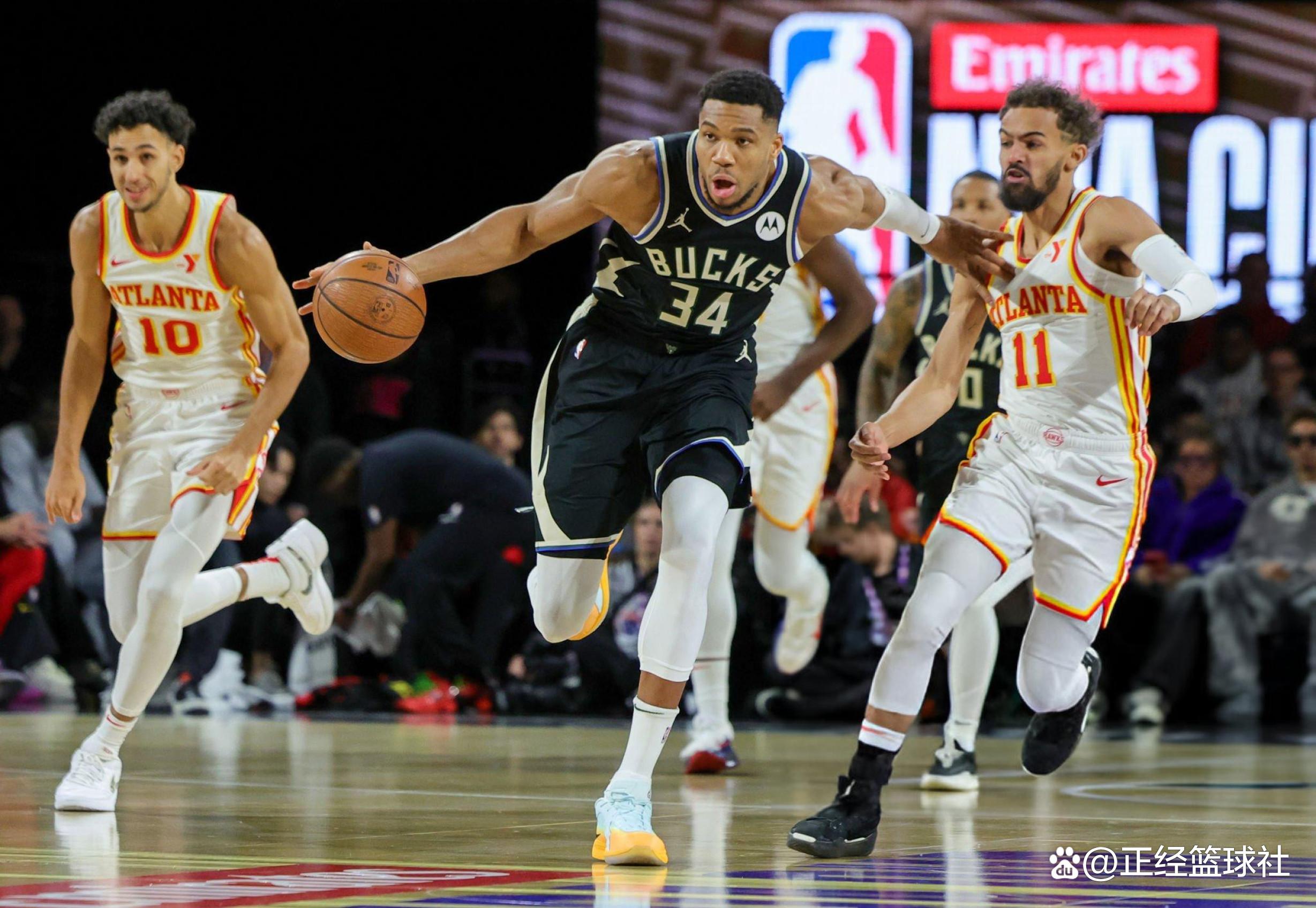 包含湖人B队血洗雄鹿，福克斯一己之力扛起全队的词条