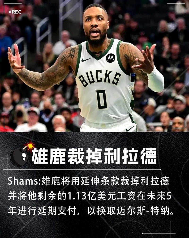 快船力克骑士，利拉德刷新纪录